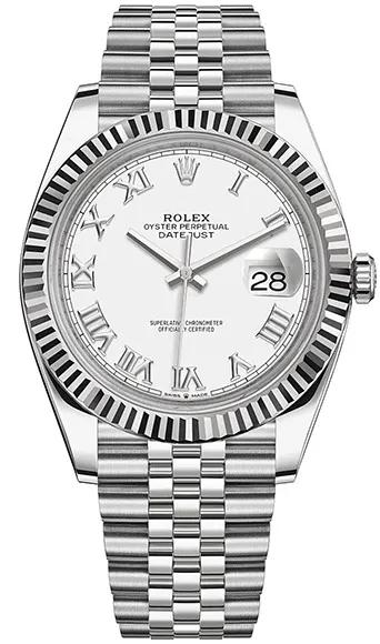 Datejust 41 mm, Oystersteel and white gold